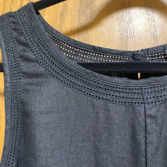 Faith Love Passion Women’s “Little Black Dress” 100% LINEN - SIZE 12 - EUC - Picture 2 of 6